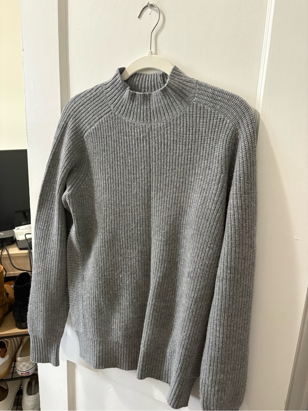 Rhone Men's Wool/Cashmere Mock Neck Sweater